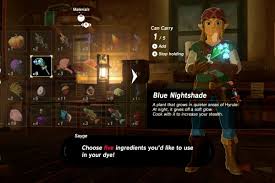 How To Dye Your Clothes And Armor In Breath Of The Wild