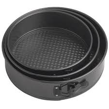 Perfect Results 3 Pc Springform Pan Set Wilton Springform Pan Silicone Baking Pans Cake Pan Set