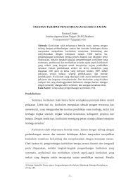 Pdf Tahapan Pengembangan Kurikulum
