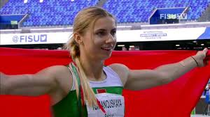 Krystsina tsimanouskaya is a belarusian sprinter competing in her first olympics. Fisu On Twitter Women S Athletics 200m Final Results Krystsina Tsimanouskaya Blr Jessica Bianca Wessolly Ger Lisa Kwayie Ger Napoli2019 Tobeunique Universiade Https T Co Pjvveuvnr8