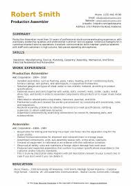 assembler resume samples qwikresume