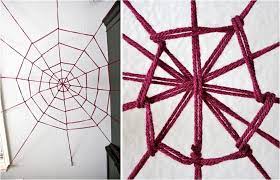 Not only is it nicer to the spiders,. Giant Yarn Spider Web Made Everyday