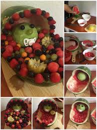 babyparty obstplatte obstplatte lecker babyparty