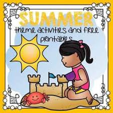 If you decide to participate in the homework program, we ask that the packets be returned attach your reading log from the program to this coupon. Summer Theme Activities And Printables For Preschool Pre K And Kindergarten Kidsparkz