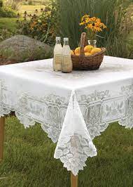 Even though all our products are rental quality, everything we offer is for sale, not rent. Heirloom Lace Tablecloth 70 X 90 Rectangle Pine Hill Collections
