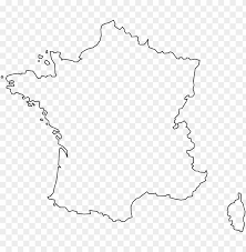 Spain map outline png, transparent png. France Map Outline Carte De France Design Png Image With Transparent Background Toppng