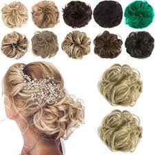 Check out our bridal bun hairpiece selection for the very best in unique or custom, handmade pieces from our shops. Amazon Com Curly Messy Hair Bun Extensions Chignons Hair Wedding Hair Pieces For Women Beauty