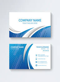 Use a word business card template to design your own custom cards by adding a logo or tagline. Blue Creative Business Corporate Personal Business Card Template Image Picture Free Download 401599544 Lovepik Com
