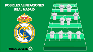 Zidane sale con un once de garantías en la alineación oficial del real madrid para medirse a la real sociedad en los cuartos de final de la copa del rey.la principal novedad es la titularidad de militao, james, brahim y vinicius. Posible Alineacion Real Madrid Hoy Laliga 2021 2022 Futbol Moderno