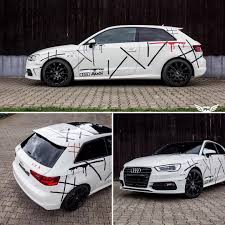 Deathgame Design Audi A3 Wrapped By Schwabenfolia De Designed By Mtchbxdesigns Photo By Pmgraphics Car Wrap Audi A3 Audi