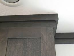 About 2% of these are moulds. Flat Ceiling Cornice Wall Crown Mouldings With Stacked Square Ceiling Trim On Shaker Crown Molding Kitchen Kitchen Cabinets Trim Kitchen Remodel Inspiration
