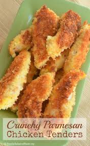 Bj S Parmesan Crusted Chicken Recipe Crispy Parmesan Chicken Tenders Recipe Chicken Tender Recipes Parmesan Chicken Tenders Food