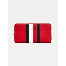 Tommy hilfiger handbag purse with strap black/beige. Tommy Hilfiger Th Essence Large Zip Purse Womens From Cho Fashion And Lifestyle Uk