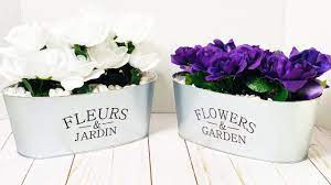 Mar 02, 2019 · give your garden a makeover for less with these dollar store garden diy ideas. Farmhouse Flower Tin Diy Dollar Tree Diy Youtube
