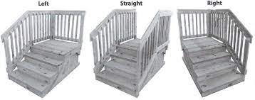 Prefab wooden steps for outside. Wood Steps