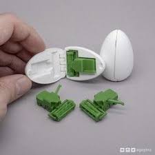Surprise Egg 11 Tiny Harvester 3d Printer Kit Prints Surprise Egg