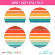 Download Retro Vintage Sunset Svg Bundle The Modish Maker