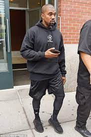 The best socks to wear with yeezys are no show socks to get the sockless look: Kanye West Wearing Yeezy Boost 350 Unreleased Colorway New Balance Men S Performance Mesh Gym Shorts In Black Kanye West Outfits Kanye West Style Kanye West
