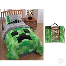 93 max minecraft bedroom ideas minecraft how. Minecraft Kids 4pc Bedding Set With Comforter Sheets Pillow Case And Bonus Tote Buy Online In Qatar At Qatar Desertcart Com Productid 47772452