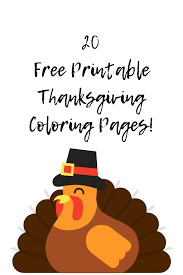 Cute thanksgiving turkey coloring pages. Printable Thanksgiving Coloring Pages Homeschool Printables For Free
