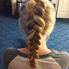 Dutch Braid Thick Loose And Messy Cool Hairstyles Hair Styles Hair