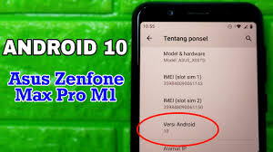Cara Upgrade Android 10 Di Zenfone Max Pro M1 Youtube