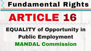 Effectuer une recherche dans chapitre ii : Article 16 Of Indian Constitution From M Lakshmikant Ias Ssc Upsc Cse Youtube