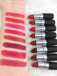These are 7 pink lipsticks from mac i have in my collection. Mac Lipstick Swatches Archives Beauty Products Are My Cardio