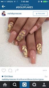 Gold Foil Foil Nails Foil Nail Designs Gold Nails