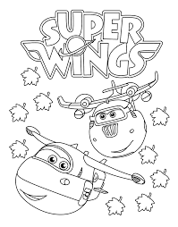 Grand albert super wings coloring pages. Super Wings Coloring Pages Best Coloring Pages For Kids