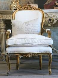 Pair Vintage Gilt Louis Xv French Style Serpentine Vintage Chairs Chair French Chairs