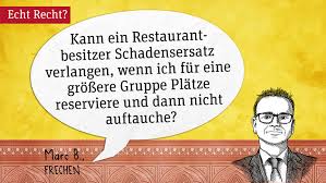 Nicht jedes restaurant nimmt reservierungen an, selbst wenn sie ständig voll sind. Wie Verbindlich Ist Eine Tischreservierung Deutsche Anwaltauskunft