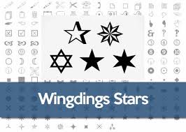 If you used the combination alt+9734 in press and hold the alt key and type the number 9733 or 9734 to make star symbol. Wingdings Star Symbol How To Make A Star In Windows Wingdingstranslator Com