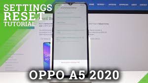 Reset Settings In Oppo A5 2020 Delete Customized Settings Youtube