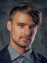 Asymmetrical Side Swept Fringe Hairstyle For Big Forehead Male Big Forehead Haircuts For Men Haircut For Big Forehead