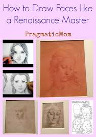 How To Draw Faces Like A Renaissance Master Face Drawing Da Vinci Art Homeschool Art
