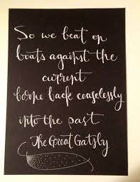The Great Gatsby Quote On 5 X 7 Inch Card Stock With White Etsy Great Gatsby Quotes Gatsby Quotes The Great Gatsby