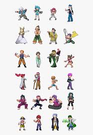 Pixel arts how to make custom pokemon trainer sprites. Tpp Fused Crystalfull Sprites Of The Fused Trainers Pokemon Trainer Sprites Sun And Moon Hd Png Download Kindpng