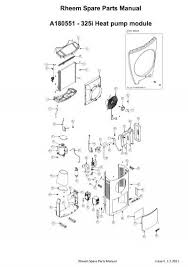 Add to cart to see price. Rheem Spare Parts Manual A180551 325i Heat Pump Module