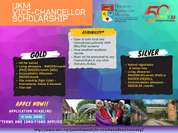 +6 03 8921 6089 / 6090 / 6177 Study In Malaysia National University Of Malaysia Vice Chancellor Scholarships 2021 2022 For International Students After School Africa