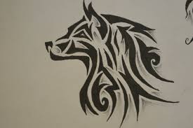 Wolf head tattoo design wolf tattoos celtic wolf tattoo. Tribal Tattoo Of A Wolf S Head Tattoo Com