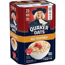 Nutrition facts serving size 1 packet (35 grams) servings per container: Quaker Old Fashioned Oats 5 Lb 2 Pk Sam S Club