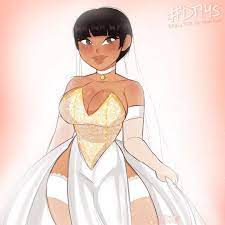 1girls amour delacroix big breasts black hair breasts cinnabus  clothing female hair short hair tagme tan skin 