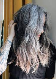 (melanin also provides moisture, so when less is produced, hair becomes brittle and loses its bounce.) Transitioning To Gray Hair 101 New Ways To Go Gray In 2021 Hadviser