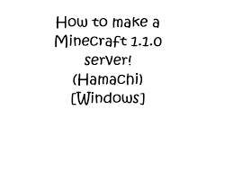 Install and open docker on your diskstation; How To Make A Minecraft 1 1 0 Server Hamachi Windows Part 5 Starting The Server