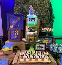 Fortnite Dessert Table Ally Sweet Creations On Instagram Fortnite Dessert Table Birthday Birthday Party Planning Boy Birthday Parties