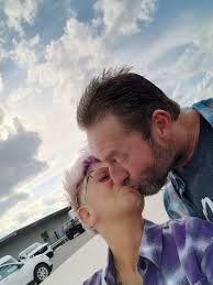 This morning I would like to give the Biggest shout out to my HUSBAND Brian  He has been by my side through thick and thi, ups and downs,highs and lows  dark days