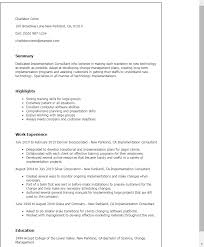 professional implementation consultant