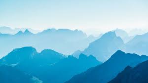 Blue Mountain Range Desktop Wallpaper Mountain Wallpaper Blue Mountain Mountain Images