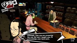 As he is the owner of leblanc café, he teaches you how to make the perfect coffee and curry dishes. Persona 5 Part 20 4 29 5 2 That Is Coffee